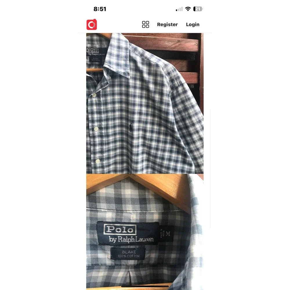 ralph lauren polo shirt men size med Short Sleeve‎
